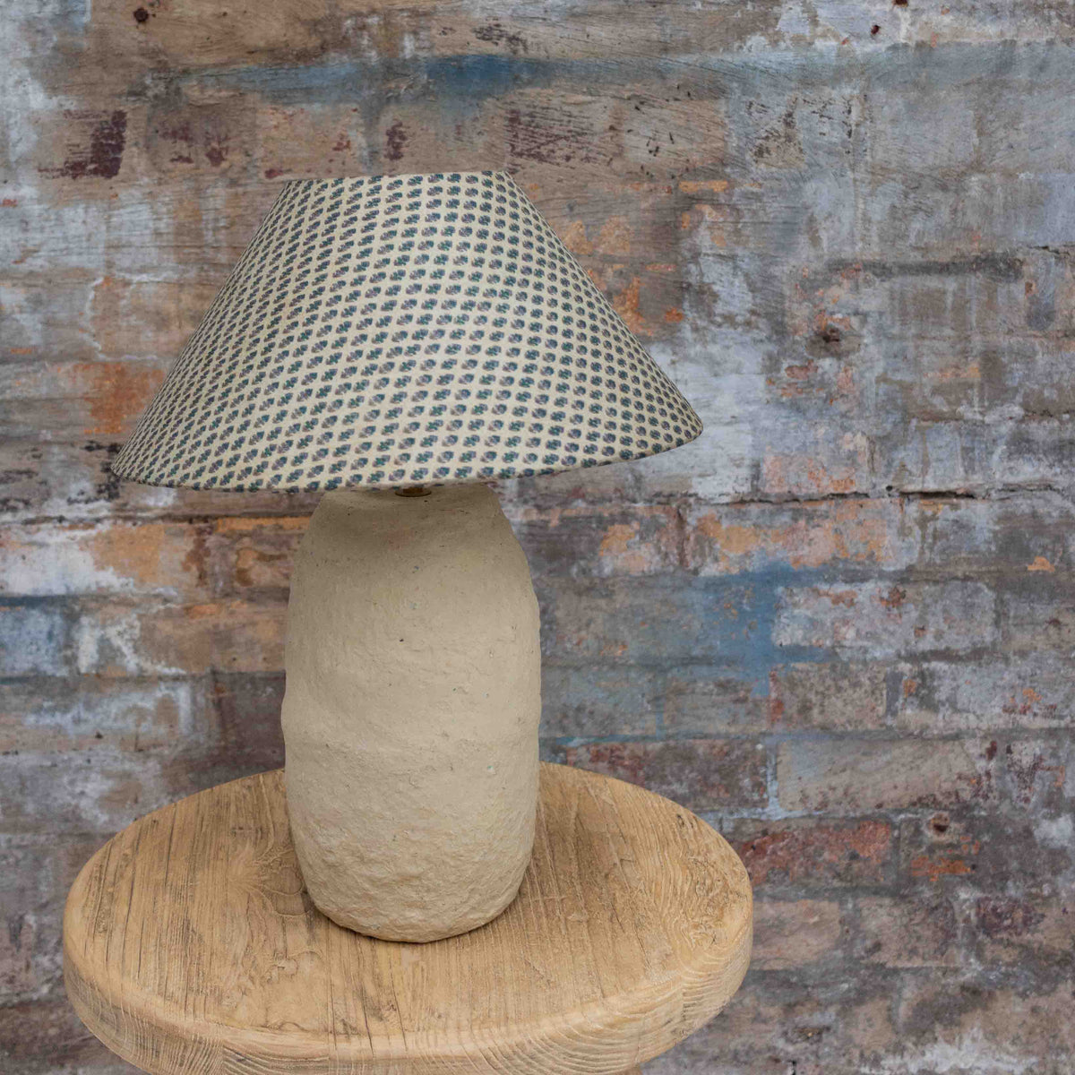 Sunil Paper Mache Table Lamp Harry and Kit