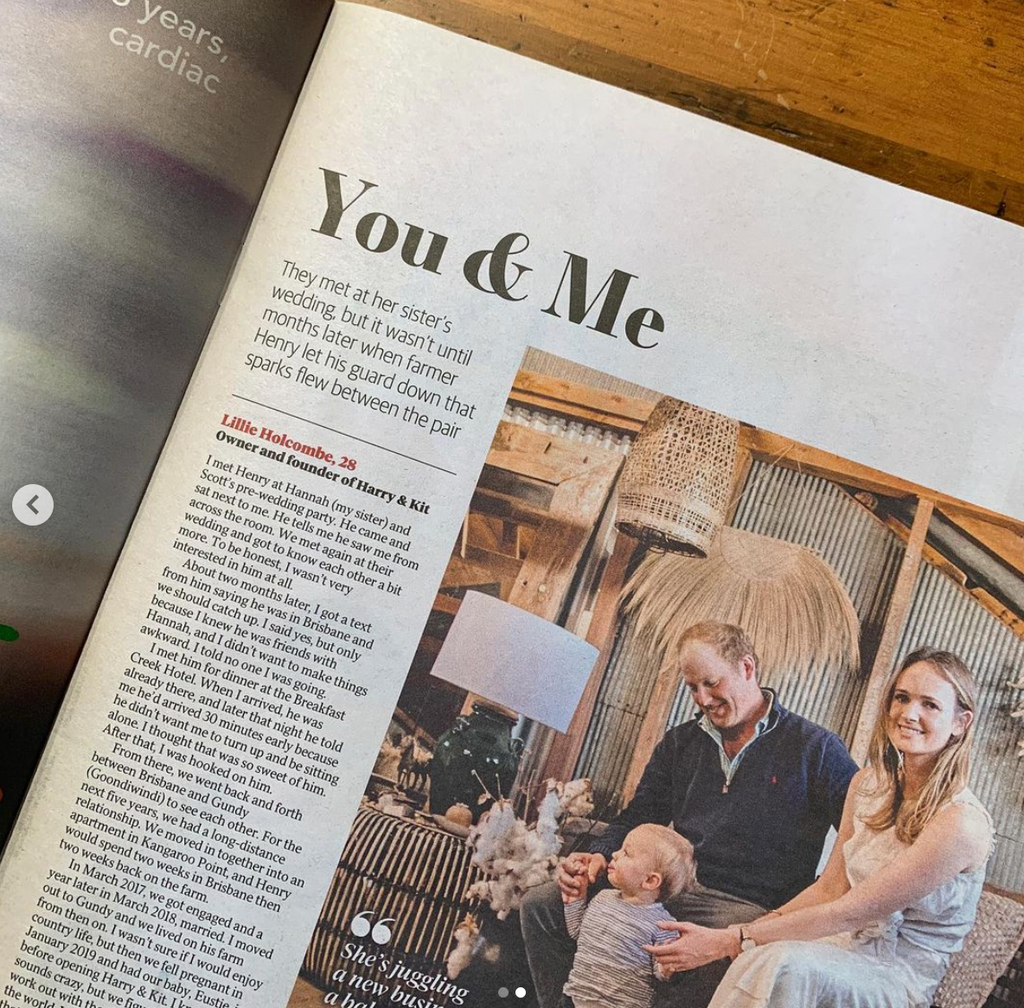 Courier Mail feature - You and Me (Nov 2020)