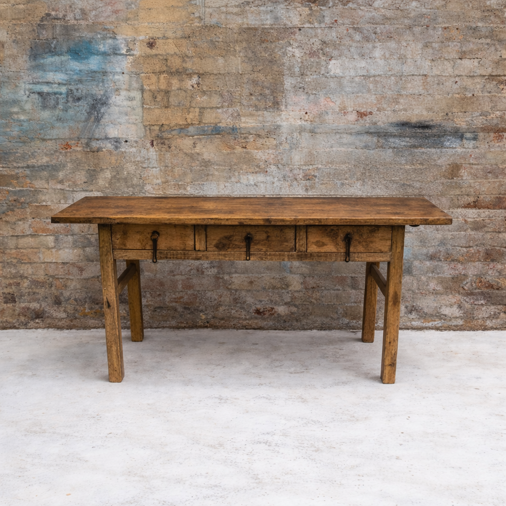 Antique Chinese Elm Short Console #61 – Harry and Kit