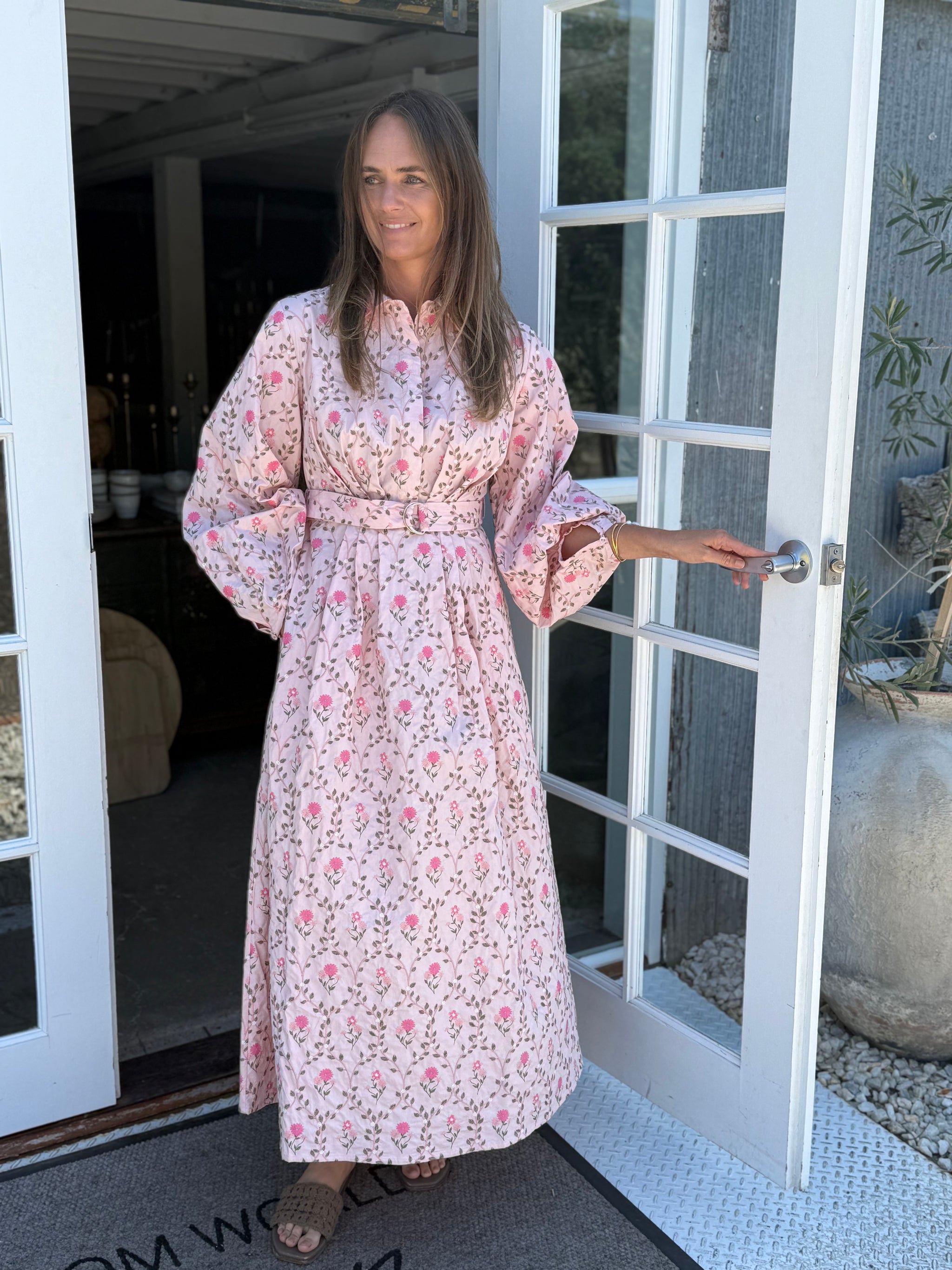 slim fit dress slacks Dreamcatcher Floral Maxi Dress main image 1