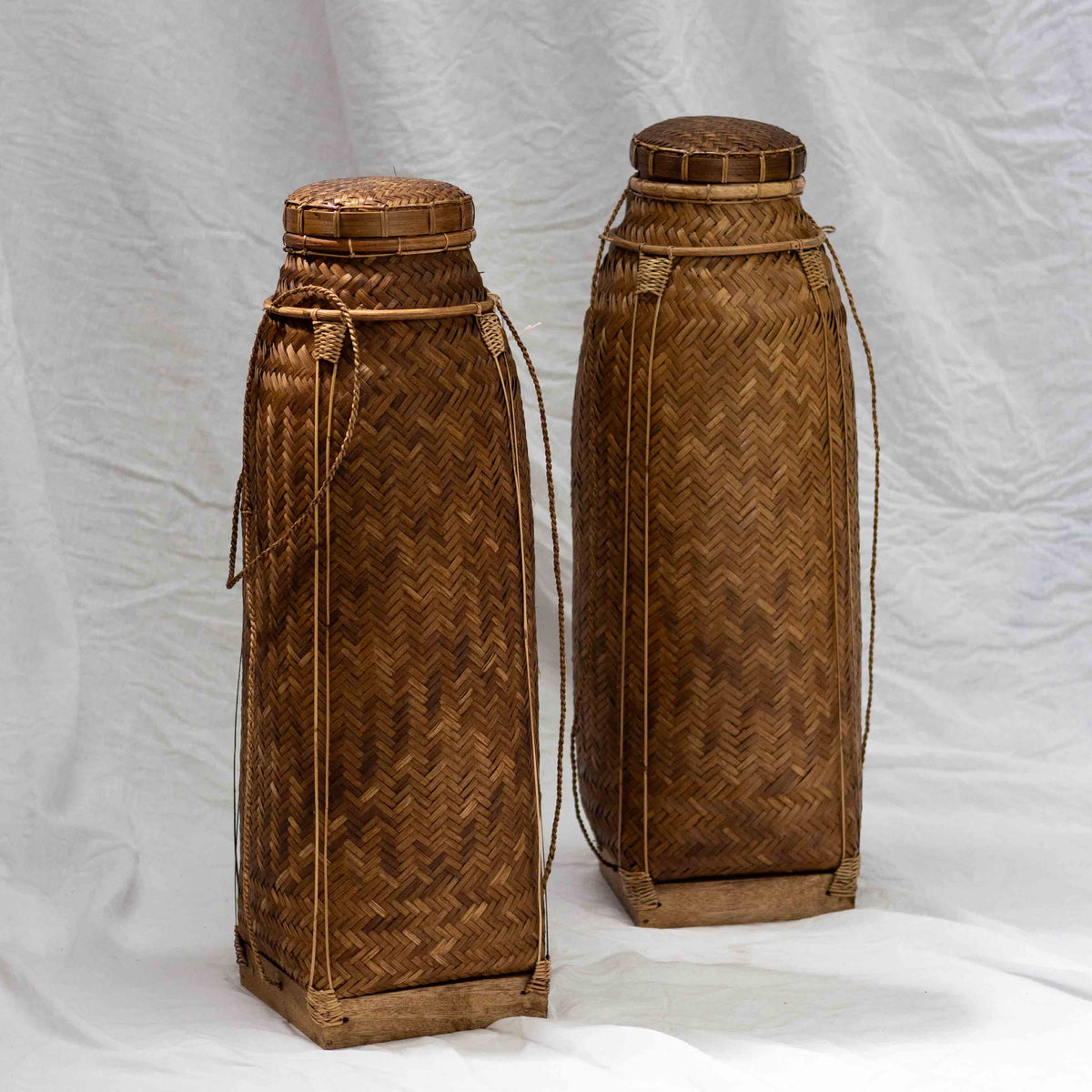 Bamboo and Rattan Fishing Carry Basket | Tall – Harry and Kit