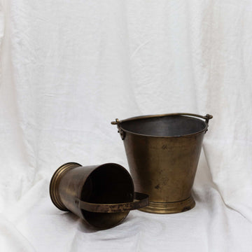 Indian Bucket Collection Small Indian Brass Bucket | Assorted – Harry and Kit