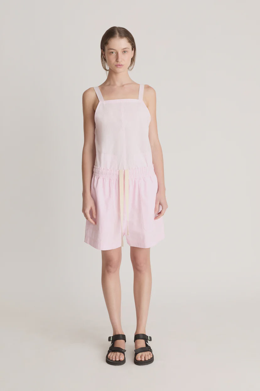 knee length dresses for ladies Lee Mathews Odette Cami Dress in Sky main image 0