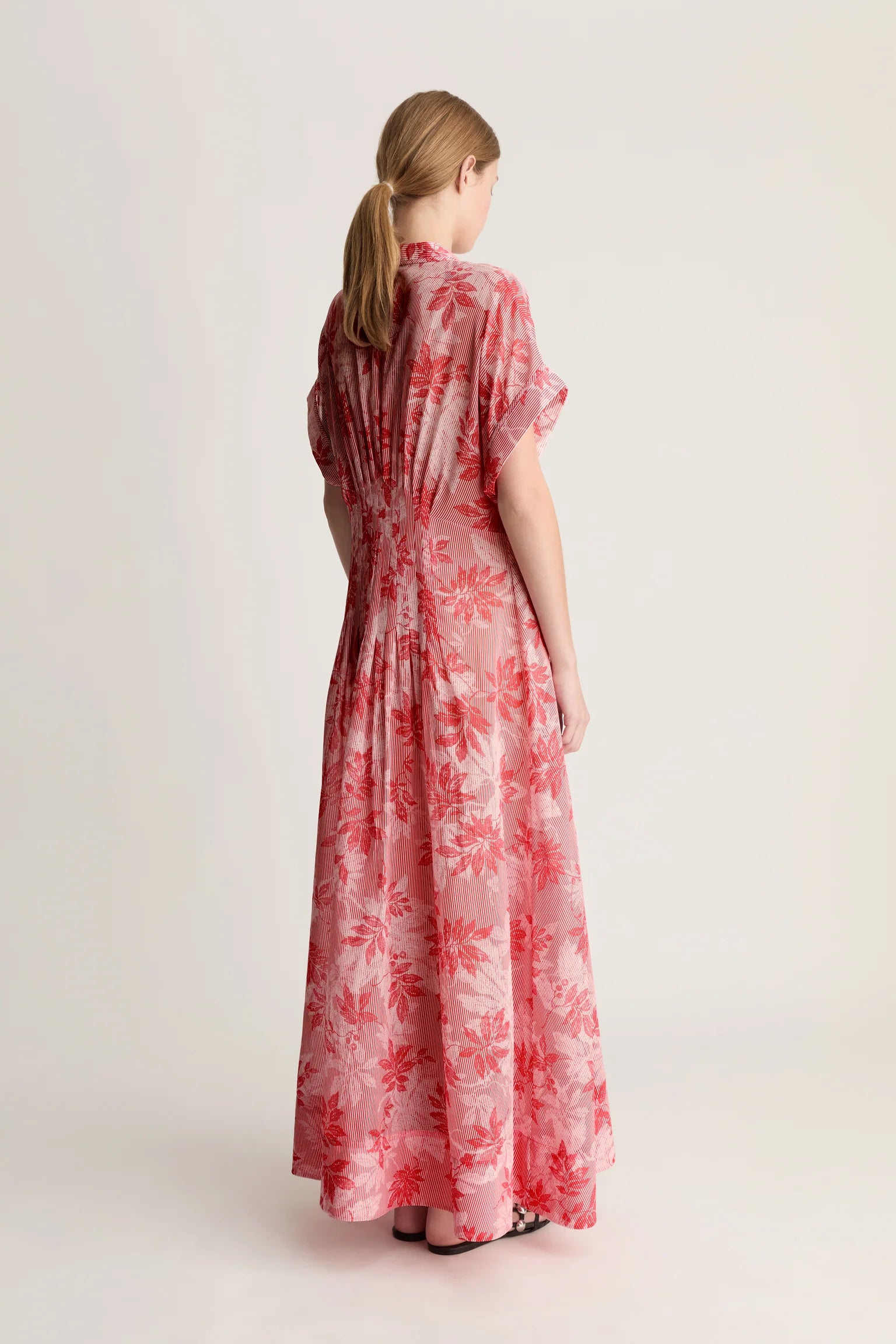 strapless open back dress Lee Mathews Meredith Dress