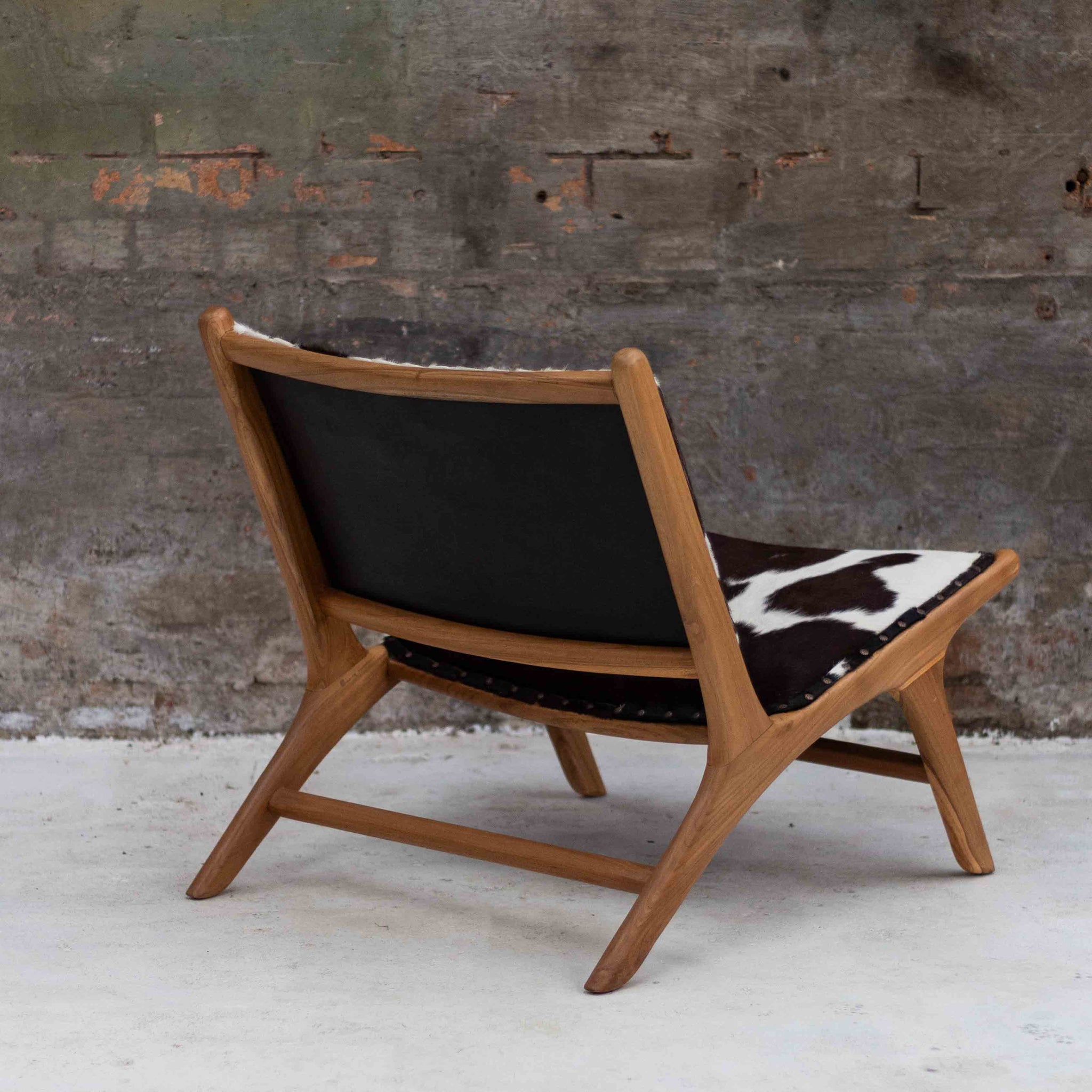 Marlboro Cow Hide Occasional Chair | Walnut Hide – Harry and Kit